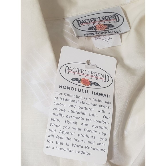 Large Pacific Legend Hawaiian Shirt Mens Ukule Personalized Embroidered NCCRC - Picture 4 of 12